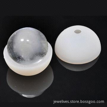 Ice Balls Mold/Tray, Made of Food Grade Silicone, with 7.8cm Diameter